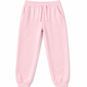 „Soft Pink“ – mergaitiškos laisvalaikio kelnės